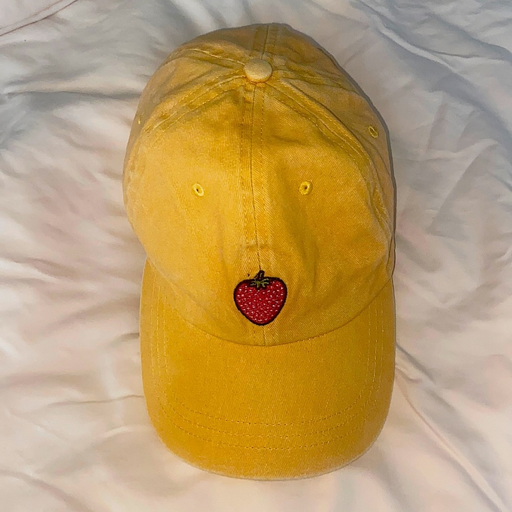 Cute strawberry hat from Target. Worn once or twice. Like new ✨.